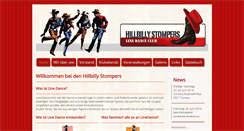 Desktop Screenshot of hillbilly-stompers.at