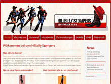 Tablet Screenshot of hillbilly-stompers.at